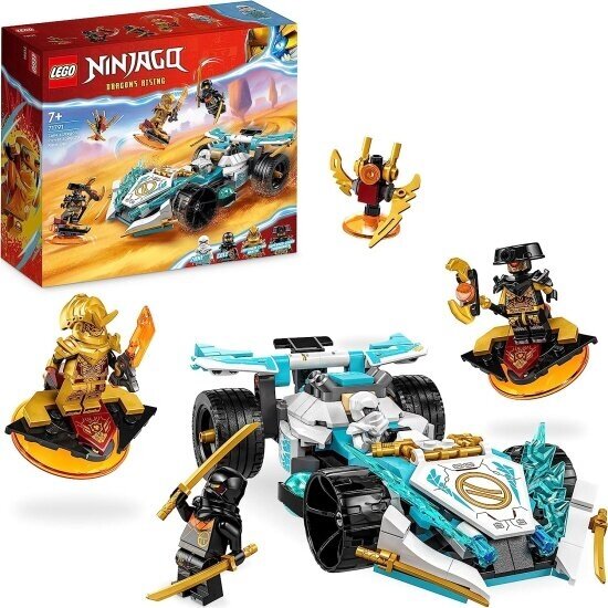 Конструктор Lego ® NINJAGO® 71791 Сила дракона Зейна: Гоночный автомобиль Кружитцу