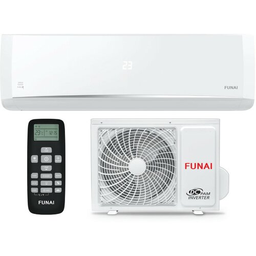 Кондиционер Funai SENSEI DC Inverter NEW 2023 RAC-I-SN30HP. D04/S / RAC-I-SN30HP. D04/U комплект