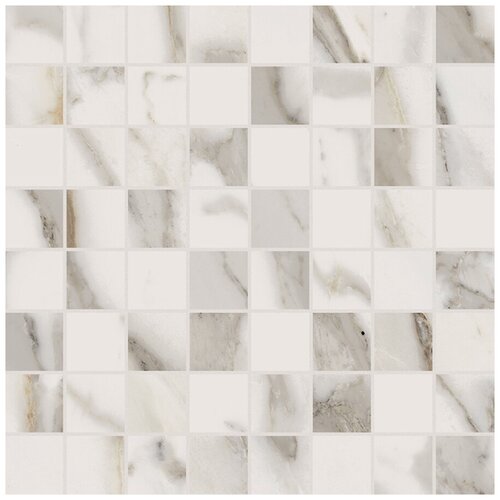 Мозаика Италон Charme Evo Calacata Lux Mosaico 3.5х3.5 29.2x29.2 610110000101