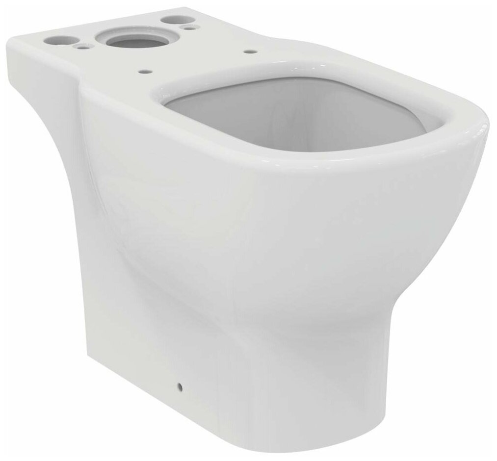 Чаша унитаза напольная Ideal STANDARD Tesi T008701 с горизонтальным выпуском