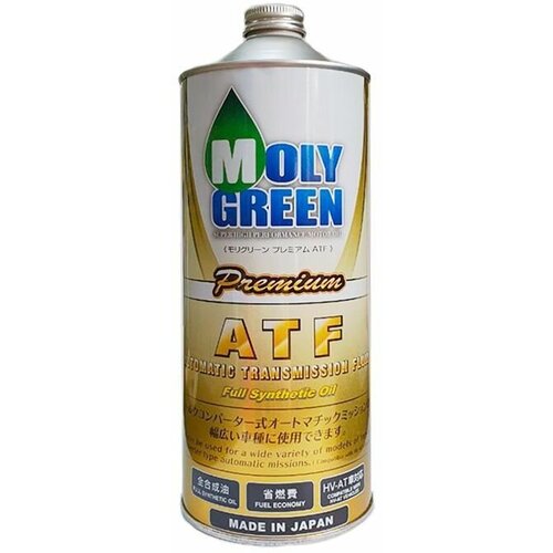 Трансмиссионное масло MOLYGREEN PREMIUM ATF 1 литр