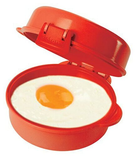 Яйцеварка Sistema Microwave 1117 Red - фото №3
