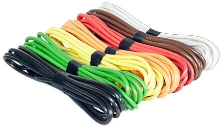Провода автомобильные ПГВА 150мм Автоэлектроника (7 цветов по 3м)