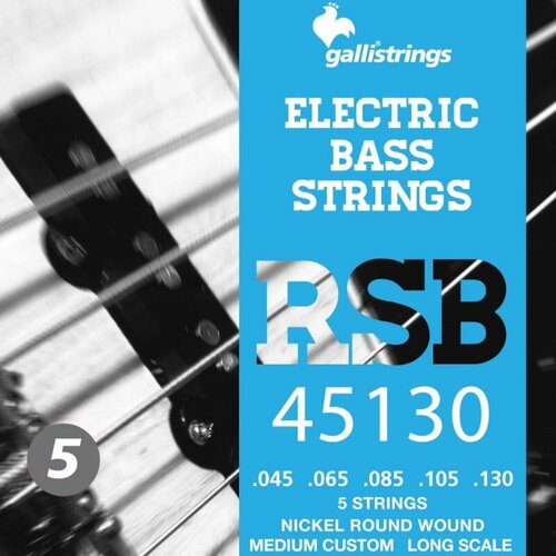 Струны для бас-гитары Galli Strings RSB45130