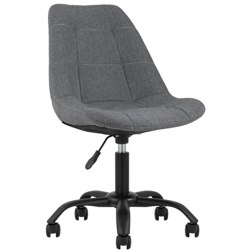 фото Компьютерное кресло stool group гирос офисное, обивка: текстиль, цвет: серый