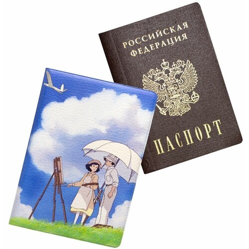 фото Обложка-чехол на паспорт аниме - ветер крепчает keks