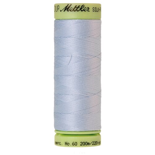 Нить для машинного квилтинга SILK-FINISH COTTON 60, 200 м 100% хлопок 0363 Ice Cap ( 9240-0363 )