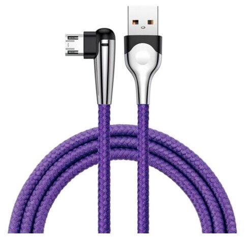 Кабель CAMMVP-E03 Baseus sharp-bird mobile game cable USB For Micro 2.4A 1M Bluecro 2.4A 1M Синий