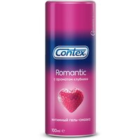 Contex гель-смазка "Romantic", с ароматом клубники, 100 мл