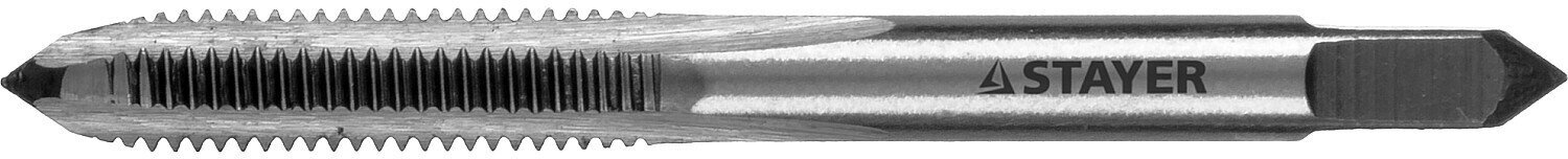 STAYER М5 х 0.8 одинарный метчик для сквозных отверстий (28020-05-0.8)