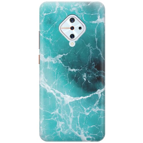 фото Cиликоновый чехол на vivo v17 / виво в17 с принтом "лазурный океан" gosso