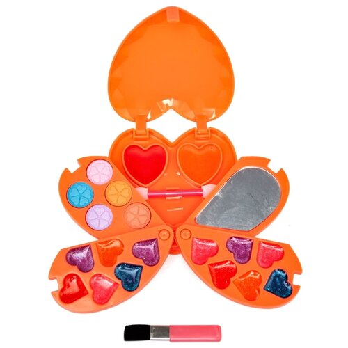 Набор декоративной косметики Angel Like Me Для юных модниц. Сердце, трехслойный