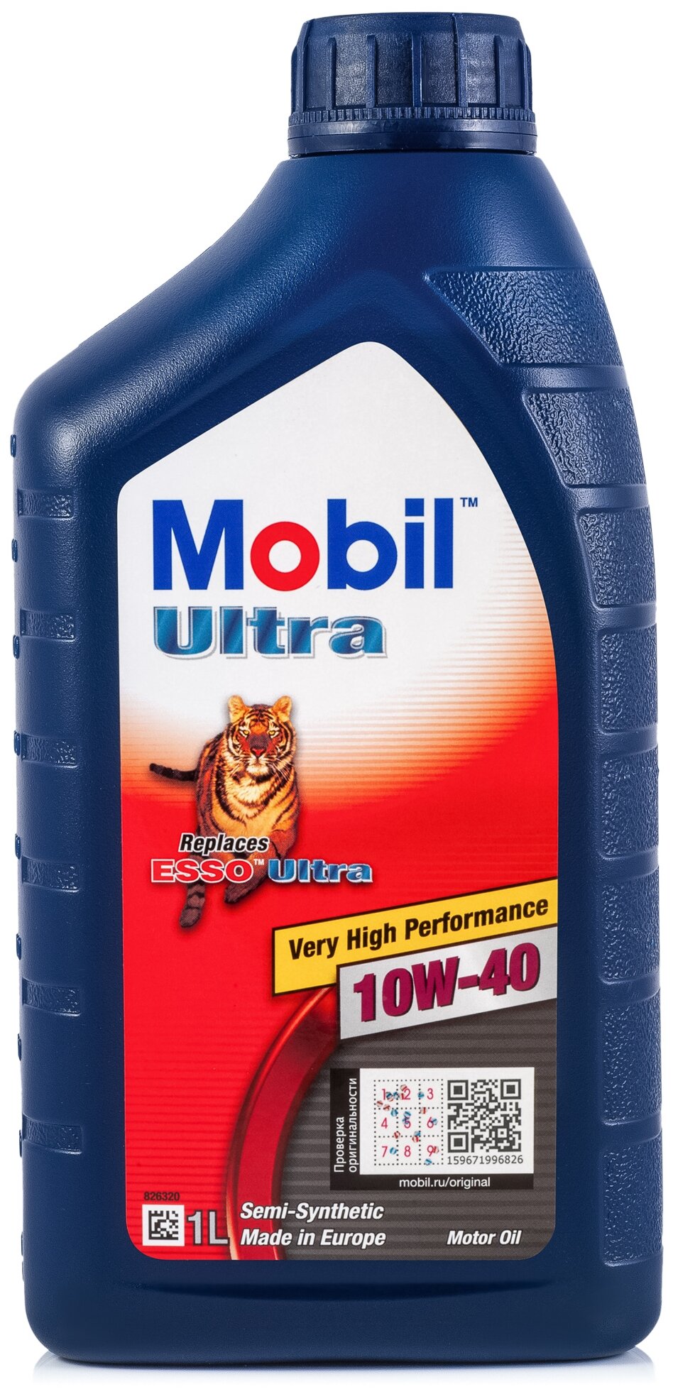 Полусинтетическое моторное масло MOBIL Ultra 10W-40