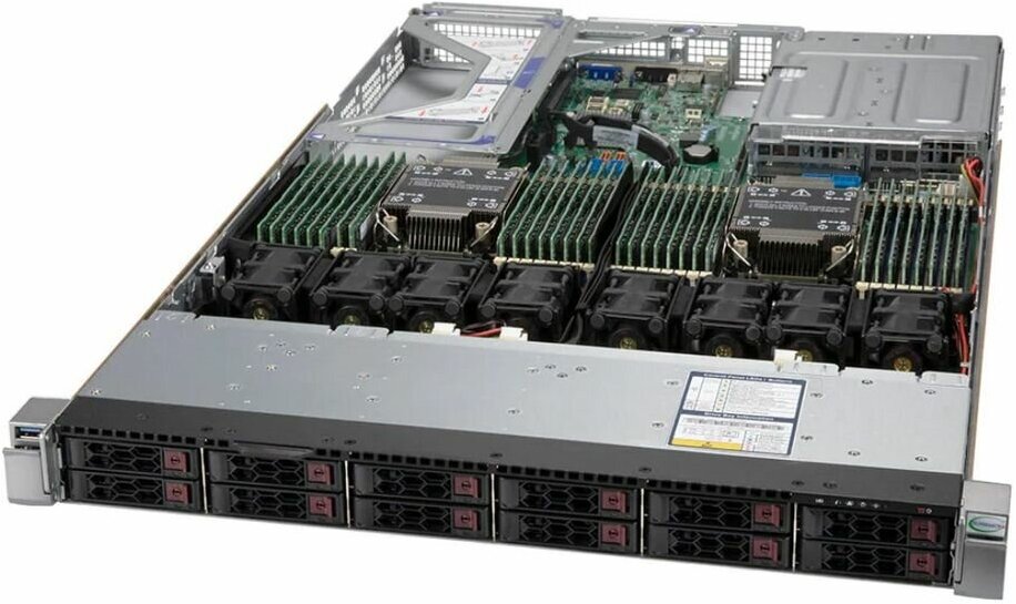 Серверная платформа Supermicro SYS-120U-TNR Ultra 1U