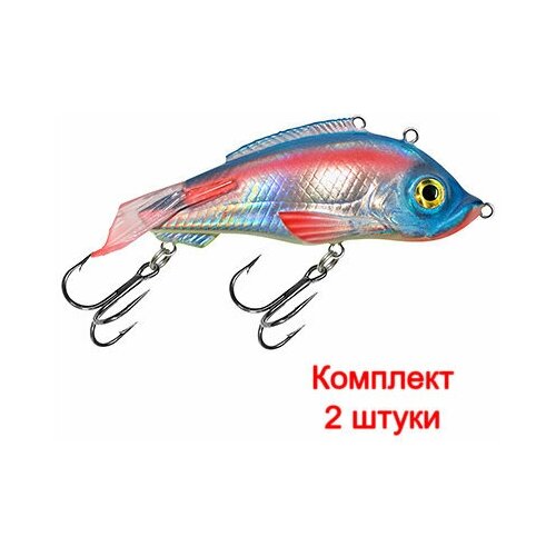 Балансир AQUA Дорадо-8 82mm, 24,0g, цвет 106 (фиолетово-синий серебристик), 2 штуки.