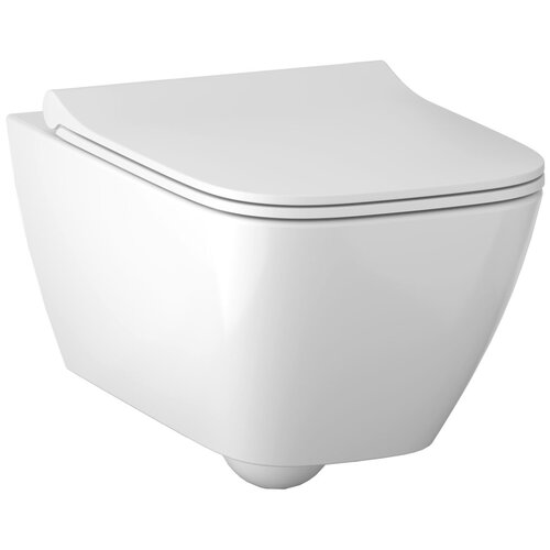 GEBERIT Smyle Square 500.208.01.1 с горизонтальным выпуском белый