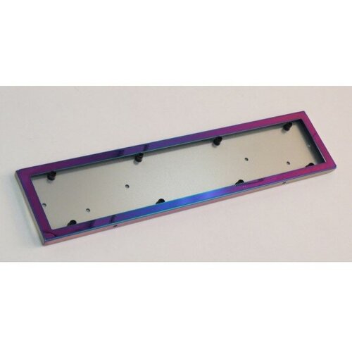 Рамка для номерного знака, цвет хамелеон, 1 шт. (7798)