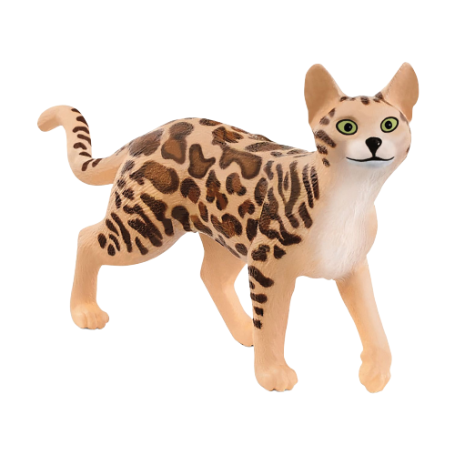 Фигурка Schleich Бенгальская кошка 13918, 4.6 см фигурка schleich кошка 13836 12570 7 см