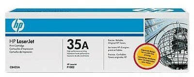 Тонер-картридж/ HP LaserJet CB435A Black Print Cartridge