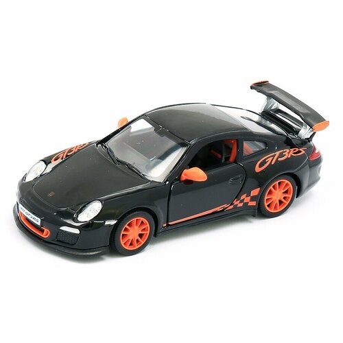 Модель машины KINSMART 2010 PORSCHE 911 GT3 RS инерция 1:36 детская игрушечная коллекционная металическая модель машинки игрушки kinsmart 2010 порше 911 gt3 rs металлическая инерционная 1 36