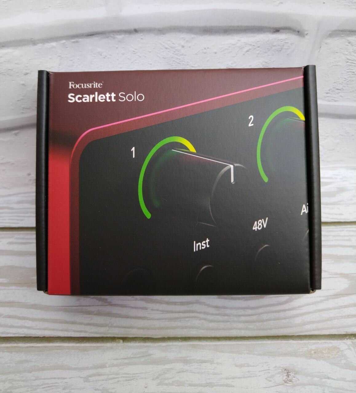 Звуковая карта Focusrite Scarlett Solo 4rd gen для USB