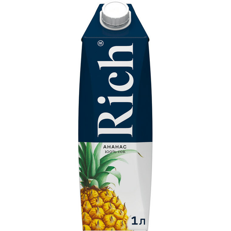 Сок Rich Ананас 1л Coca-Cola - фото №6