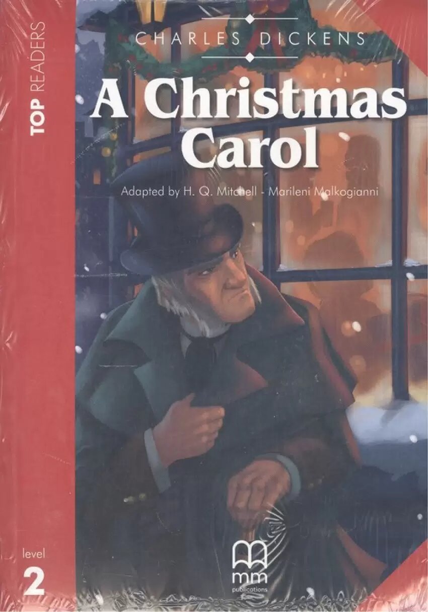 Книга Top Readers 2 Christmas Carol Student's Book + Audio CD - фото №1