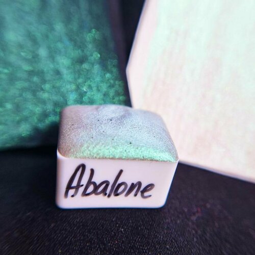 Акварель блестящая интерферентная Абалон - Abalone, полукювета
