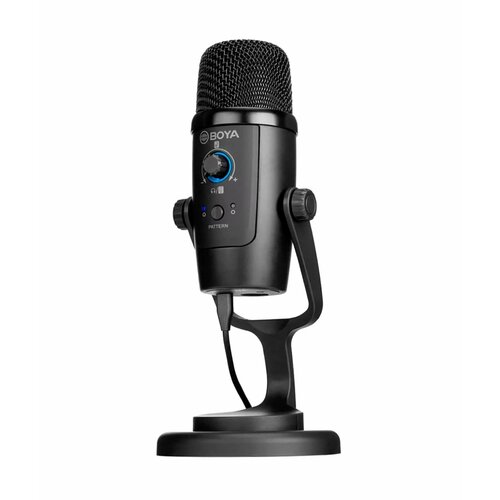 BOYA BY-PM500 - студийный конденсаторный микрофон для конференций с выходом на наушники USB 649900₽