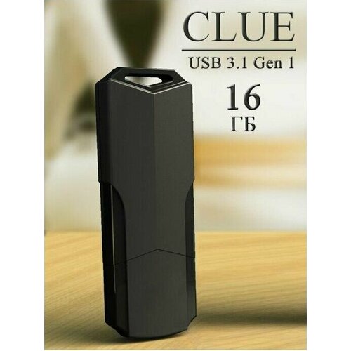 Аксессуар SmartBuy (SB16GBCLU-K3) UFD 3.0/3.1 016GB CLUE Black