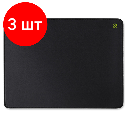 Комплект 3 шт, Коврик для мыши Smartbuy Blackout, 250*200*3мм, ткань+резиновая основа