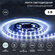 Cветодиодная лента USB Lamper с холодным белым свечением и клеевы...