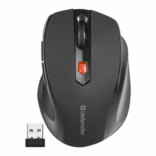Мышь беспроводная Defender Ultra MM-315 black USB 6 кнопок оптическая 1600dpi 52315 725₽