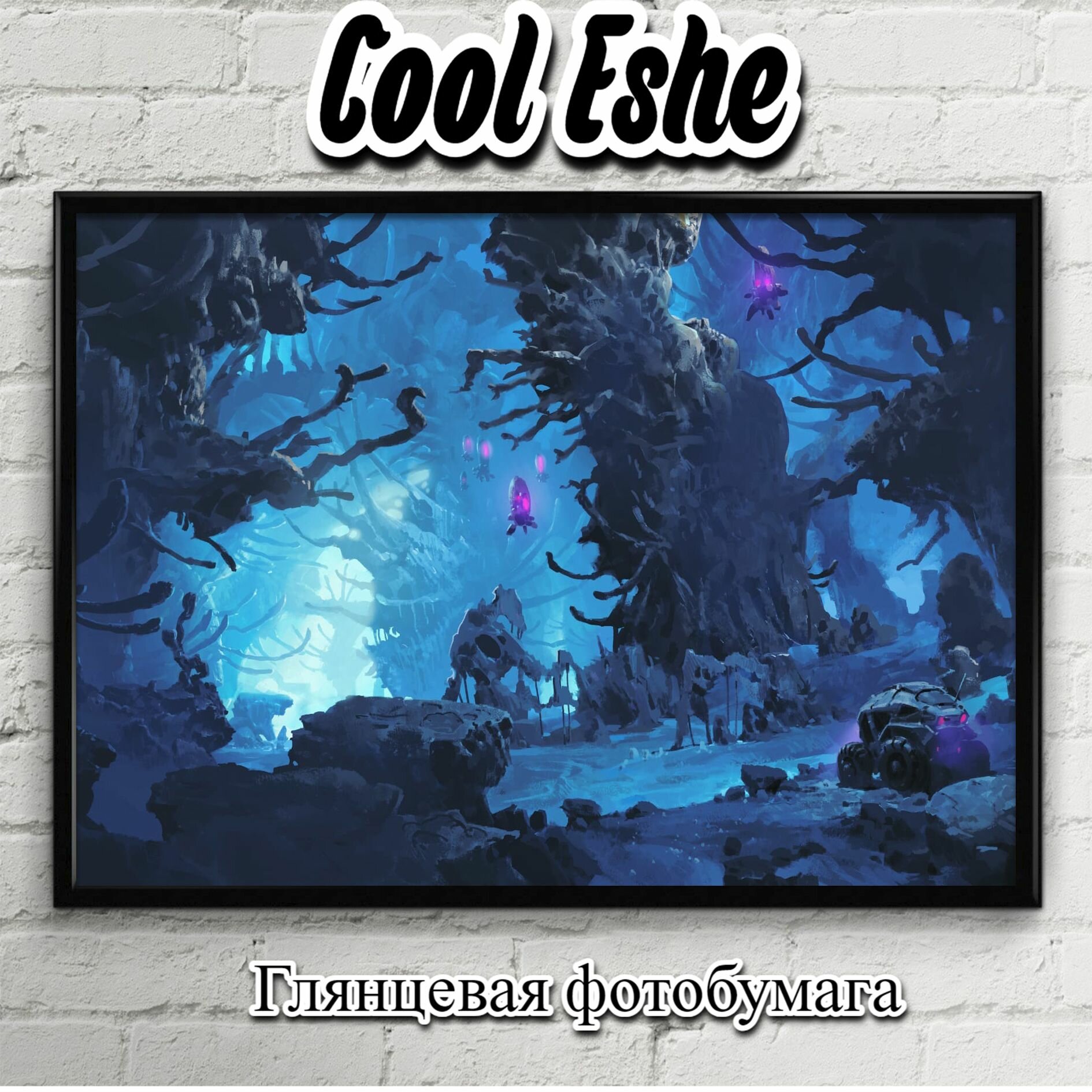 Постер "Ori and the Will of the Wisps" для интерьера А3