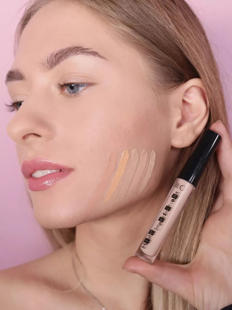 Консилер для глаз и лица, жидкий корректор, кремовый, для всех типов кожи, 20 мл, Тон 53 — фото 1