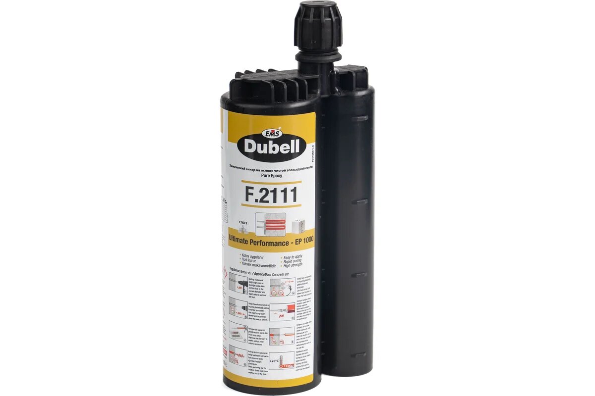 EMS DUBELL Анкер химический EP 1000 385 ml Pure Epoxy 9630270324