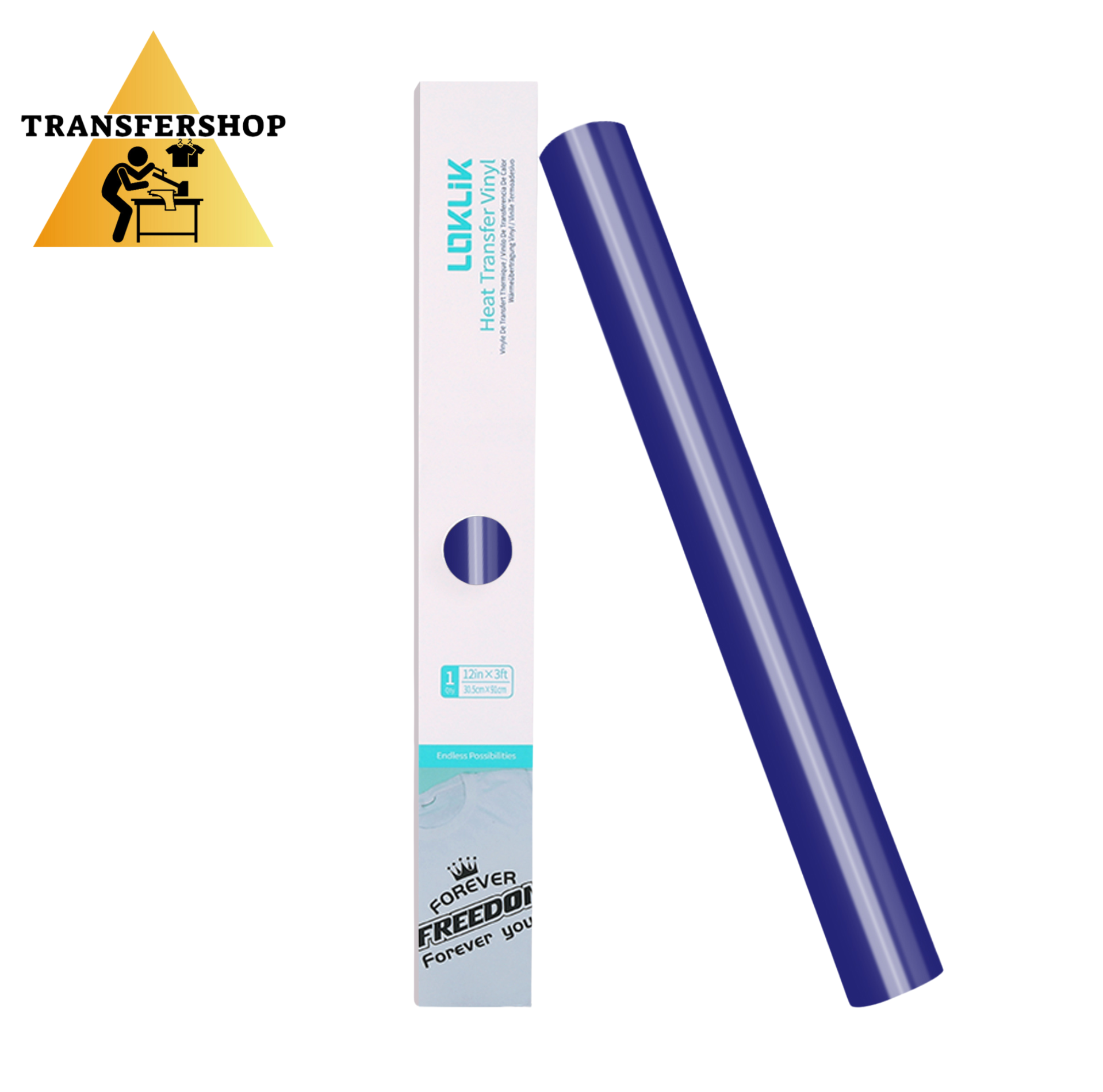 Термотрансферная пленка Синий 30.5см*180см