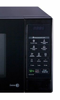 Микроволновая печь (СВЧ) LG MS2042DB черный — фото 1
