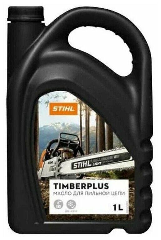 Масла Для Смазки Цепей Электро- Бензопил Масло для смазки цепи STIHL TimberPlus 1 л