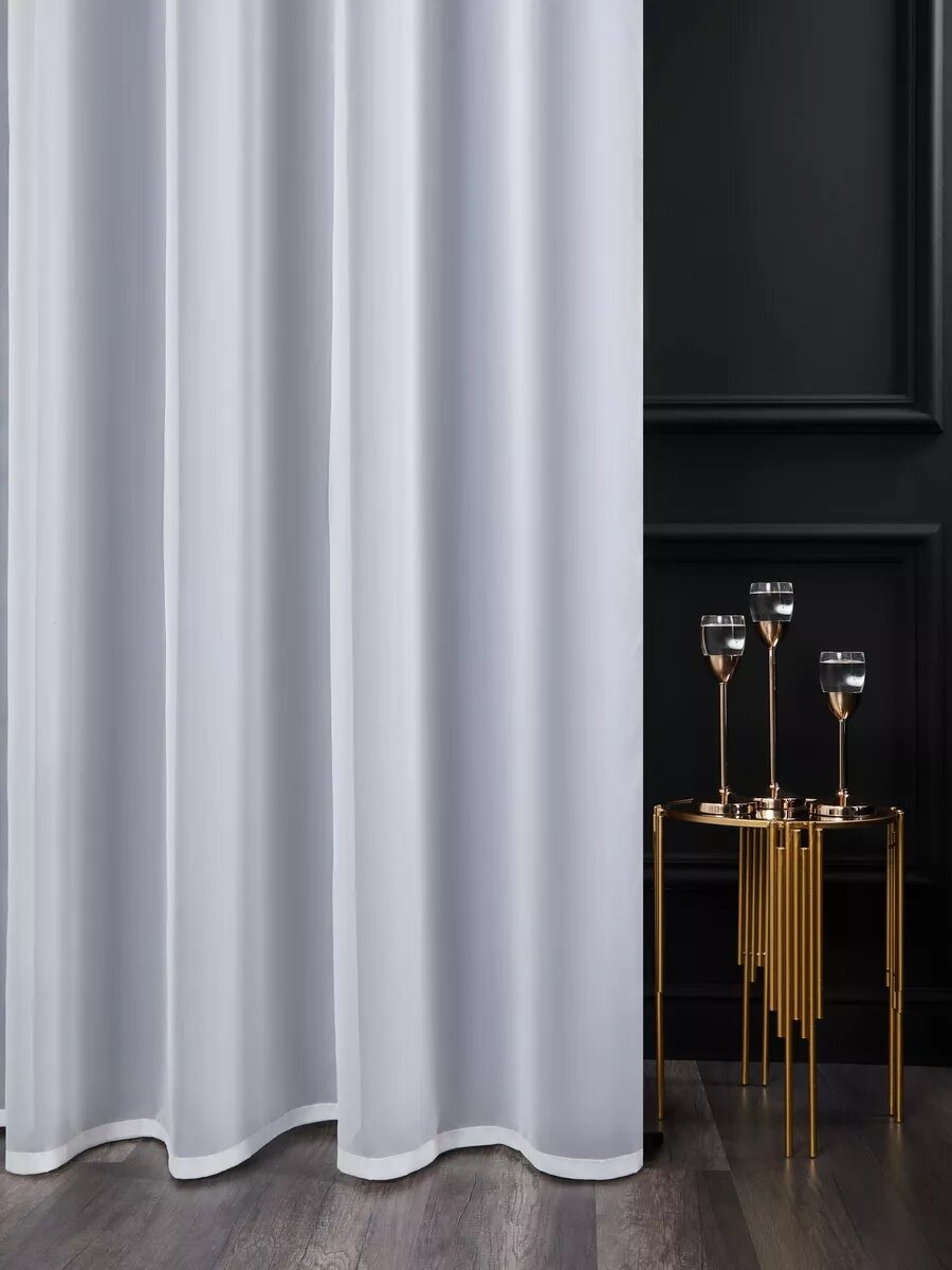 Тюль SANPA HOME в гостиную и спальню Вуаль матовый 300х260см-1шт