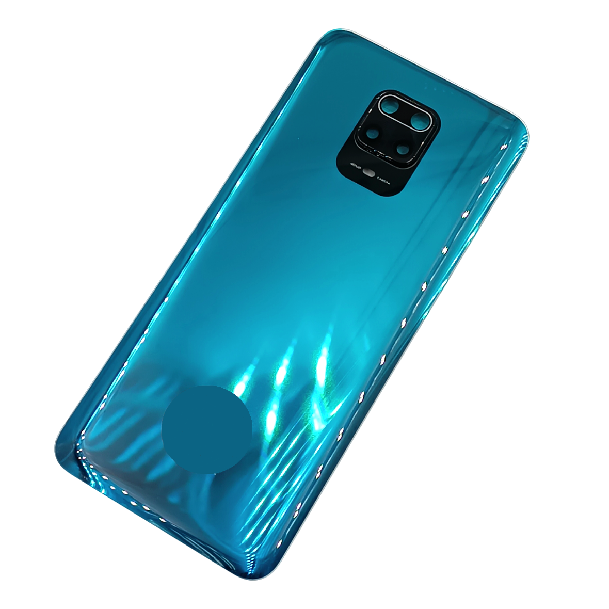 Задняя крышка для Xiaomi Redmi Note 9S/9 Pro (M2003J6A1G/M2003J6B2G) Сине-зеленый - Премиум
