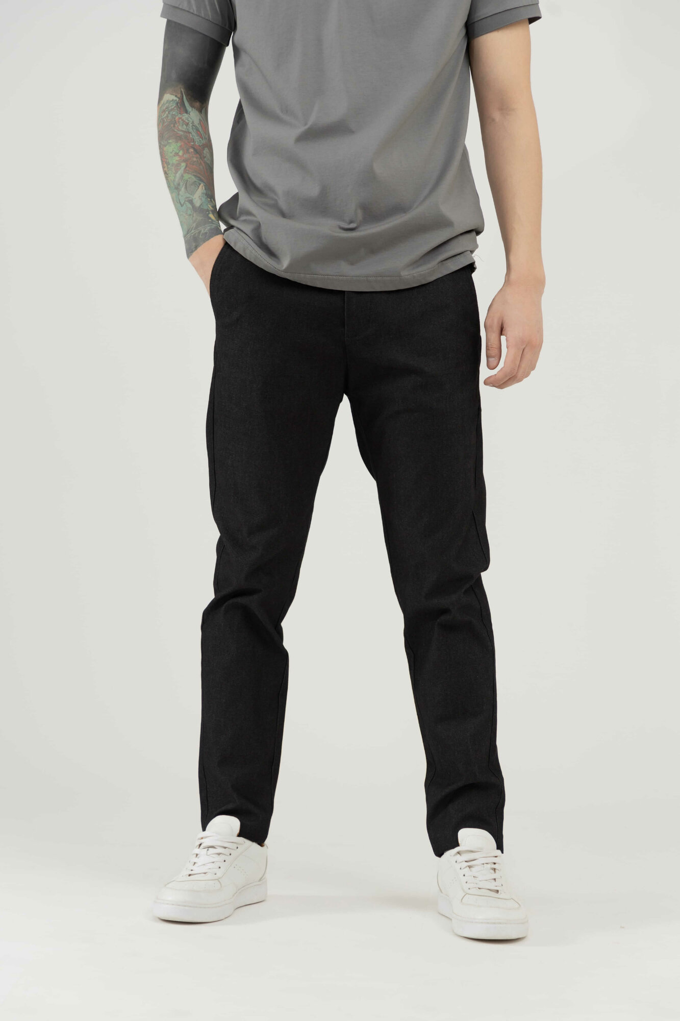 Брюки TERRA PRO, размер 31, black