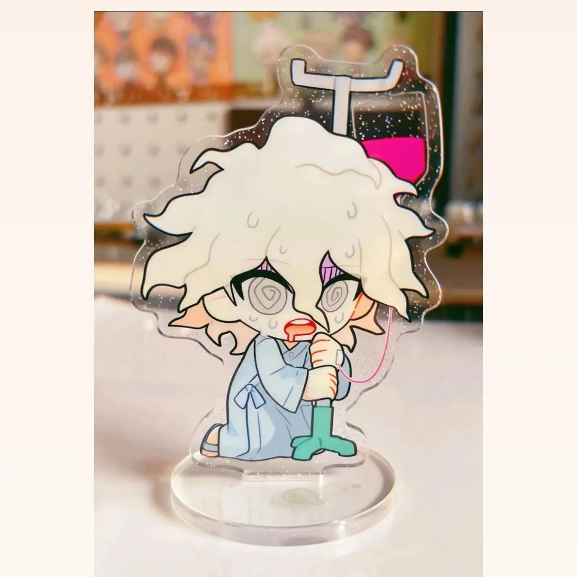 Акриловая подставка Nagito Komaeda Danganronpa, 1, Унисекс
