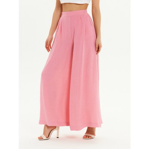 фото Брюки палаццо mimi pajamas, размер xxxl, розовый, тускло-розовый