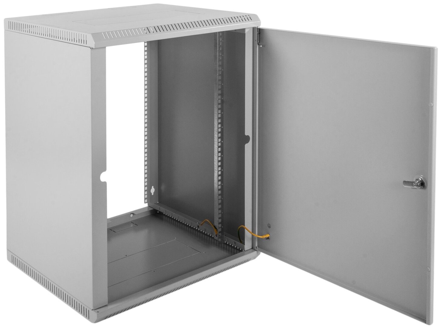 шкаф телекоммуникационный ЦМО, настенный, разборный, 19", 12U, 600x520мм, дверь металл - фото №2