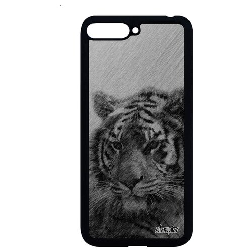 фото Чехол на телефон y6 2018, "царь тигр" бенгальский дикий utaupia