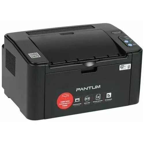 Принтер лазерный Pantum P2502W P2502W черный - черно-белая печать A4 1200x1200 dpi чб - 22 стрмин A4 USB 20 Wi-Fi 1237600₽