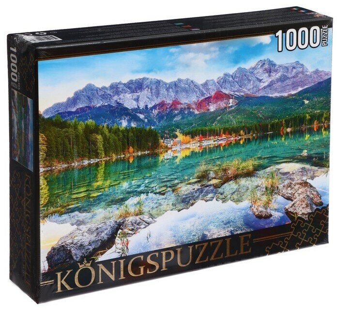 Konigspuzzle Пазл «Германия. Озеро Айбзее», 1000 элементов