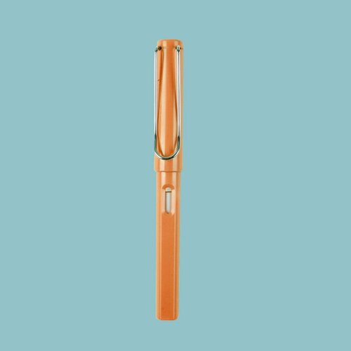 Вечный карандаш с ластиком не требующий заточки, оранжевый