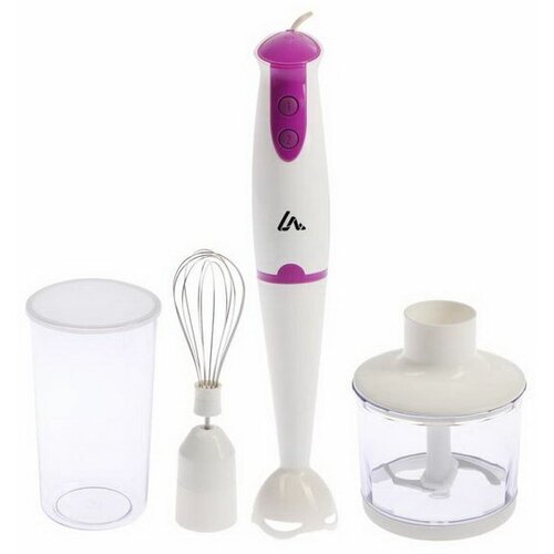 Блендер Luazon LBR-01 погружной 500 Вт 0506 л 2 скорости фиолетовый 299000₽